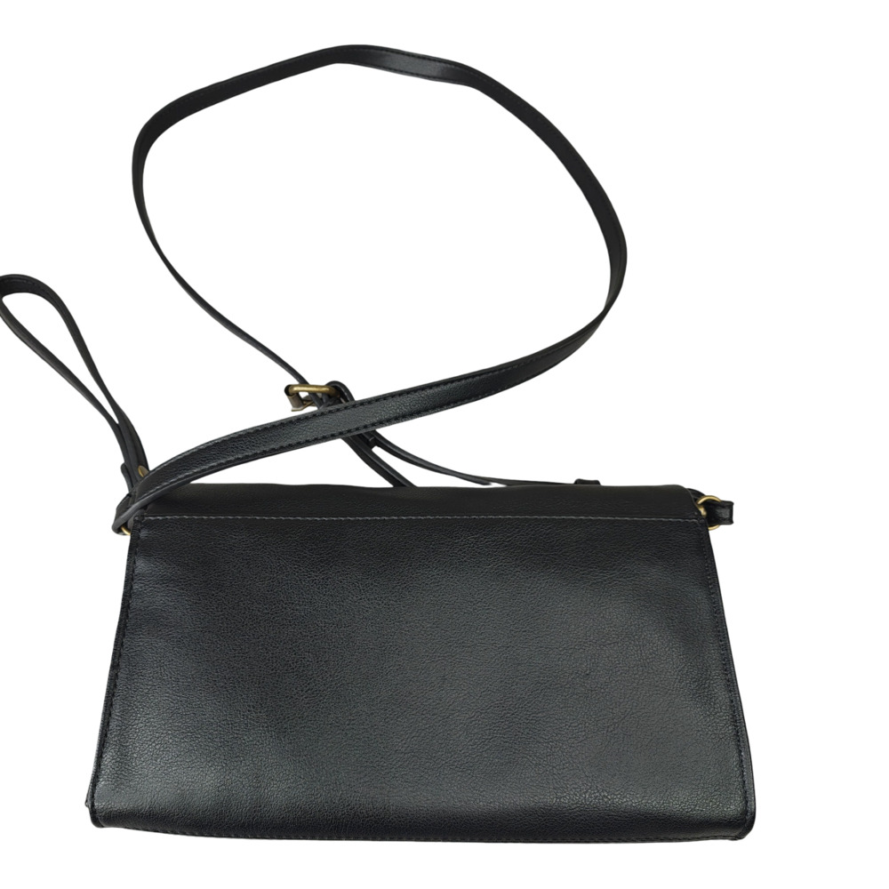 FRYE and Co. Flap Wristlet Crossbody Bag Black - Picture 6 of 7